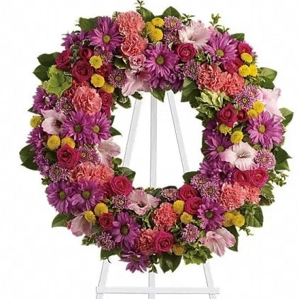 Wreath | The Pursuit of Happiness | Belfield Blooms